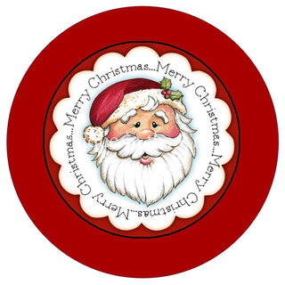 Vinyl Decal | Santa | Merry Christmas | Winter | Christmas