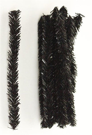 PVC STEM| 12" | 25 p/pk | PENCIL | BLACK | SUPPLIES | MA000202